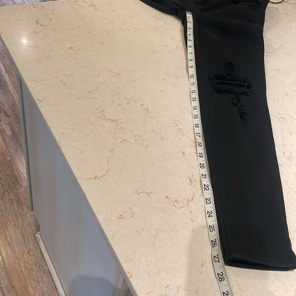 AEO next level stretch JEGGING stretch distressed jeans SZ 6 regular - Picture 7 of 12